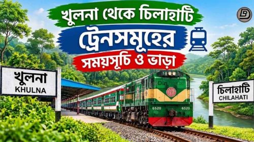 খুলনা থেকে চিলাহাটি ট্রেন